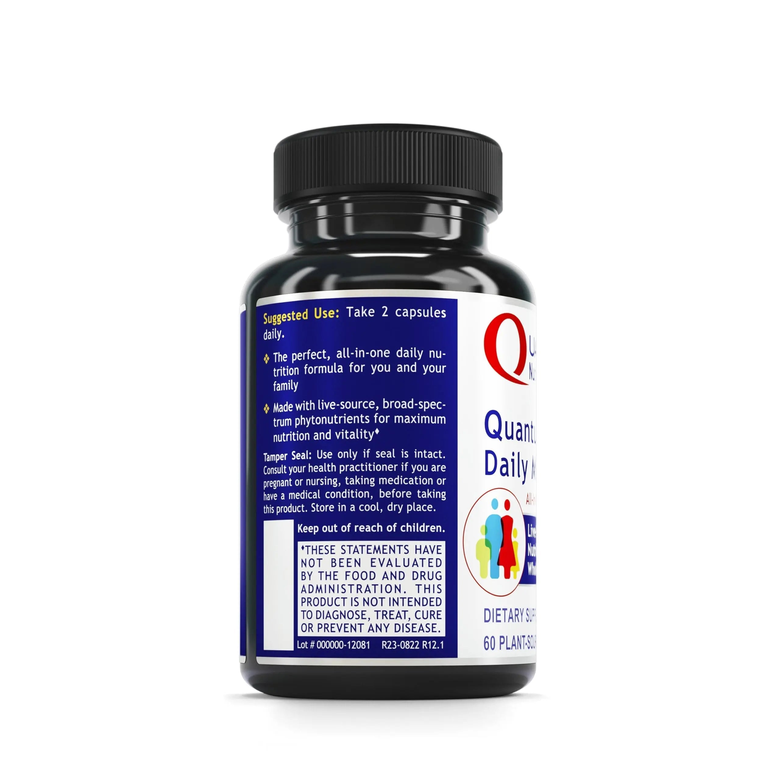 Quantum Nutrition Labs Daily Multivitamin - Multivitamin for Men and Women, Daily Nutrition Supplements with Calcium for Adults Quantum NutritionAu supplements