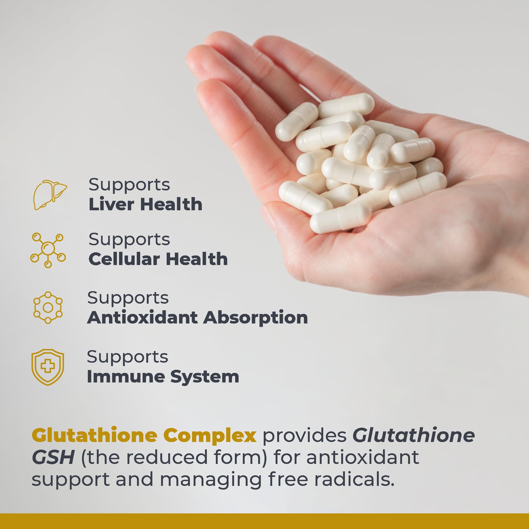 Premier Research Labs Glutathione Complex - Liver & Immune Support Supplement - Glutathione Pill for Natural Liver Cleanse - 60 Vegetarian Capsules Premier Research LabsAu supplements