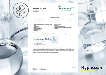 Hypnozan. 60 Easy Nights in Every Pack - 60 Capsules, Just One Before Bed. Natural Vox pharmaceuticaUS supplements