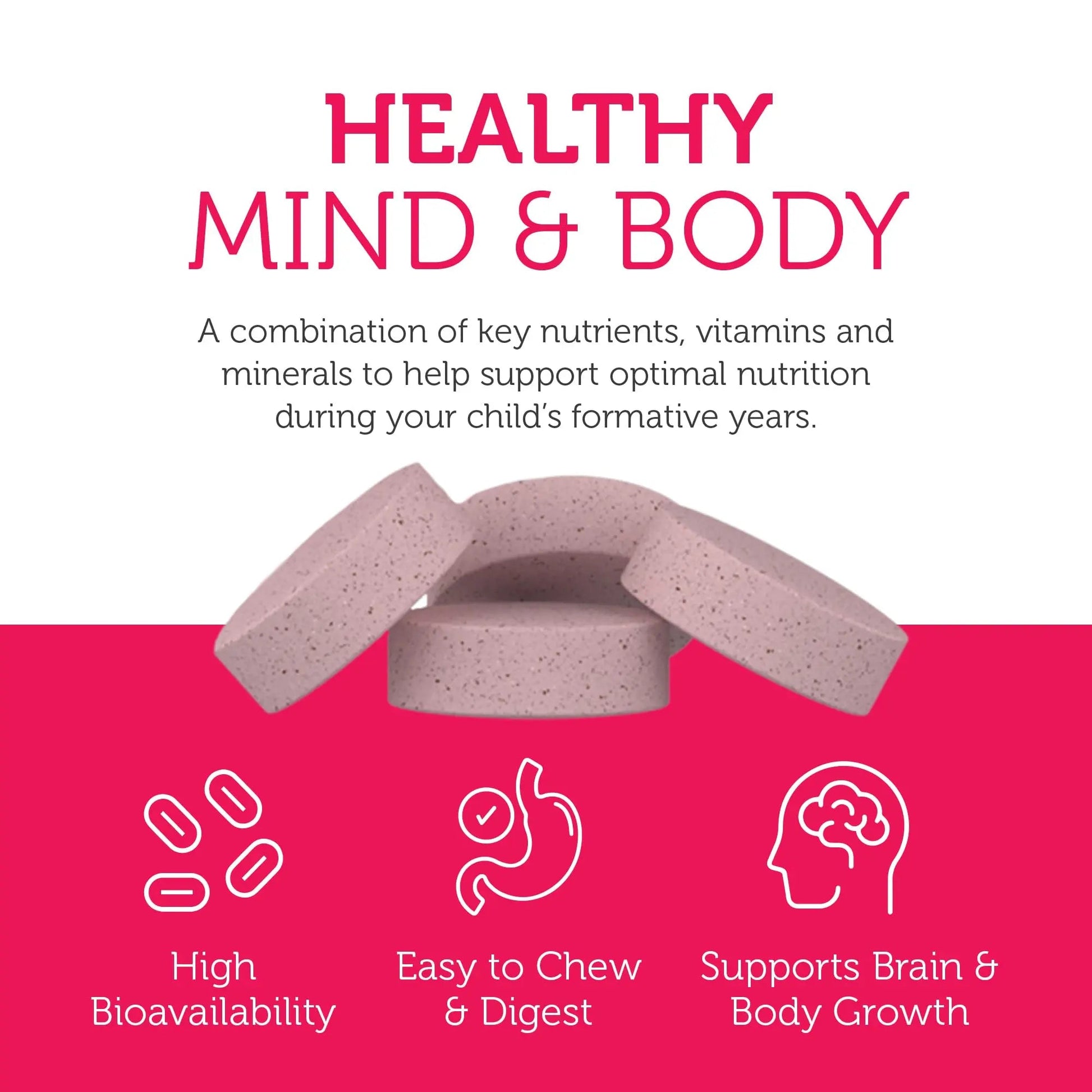 Zahler Kids Multivitamin Chewable Vitamin Tablet - Complete One Daily Vitamins Supplement - Contains 20+ Minerals ZahlerAu supplements