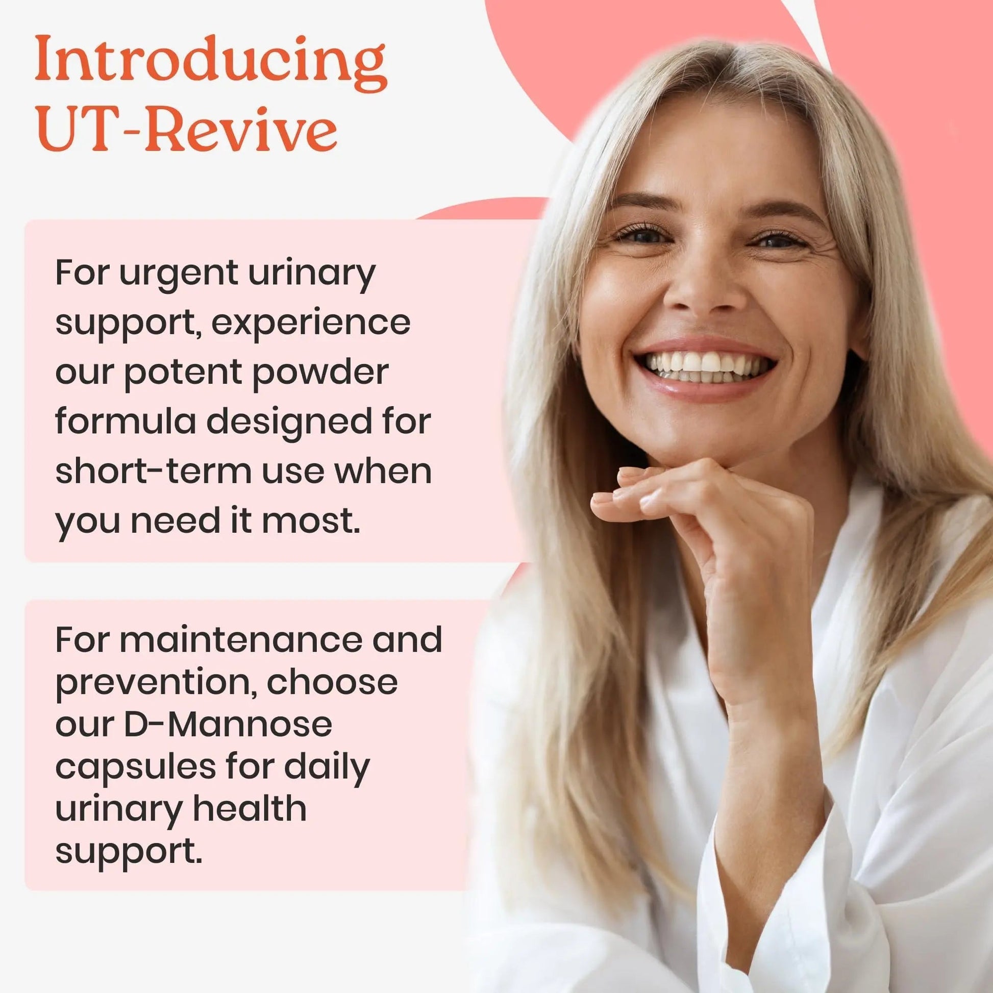 NewLife Naturals UT Revive with D Mannose Powder – UT Support for Urgency, Natural Urinary Tract Health for Women - with Cranberry, Blueberry & Botanicals – Short Term Potent Formula - 10 Servings NewLife NaturalsAu supplements