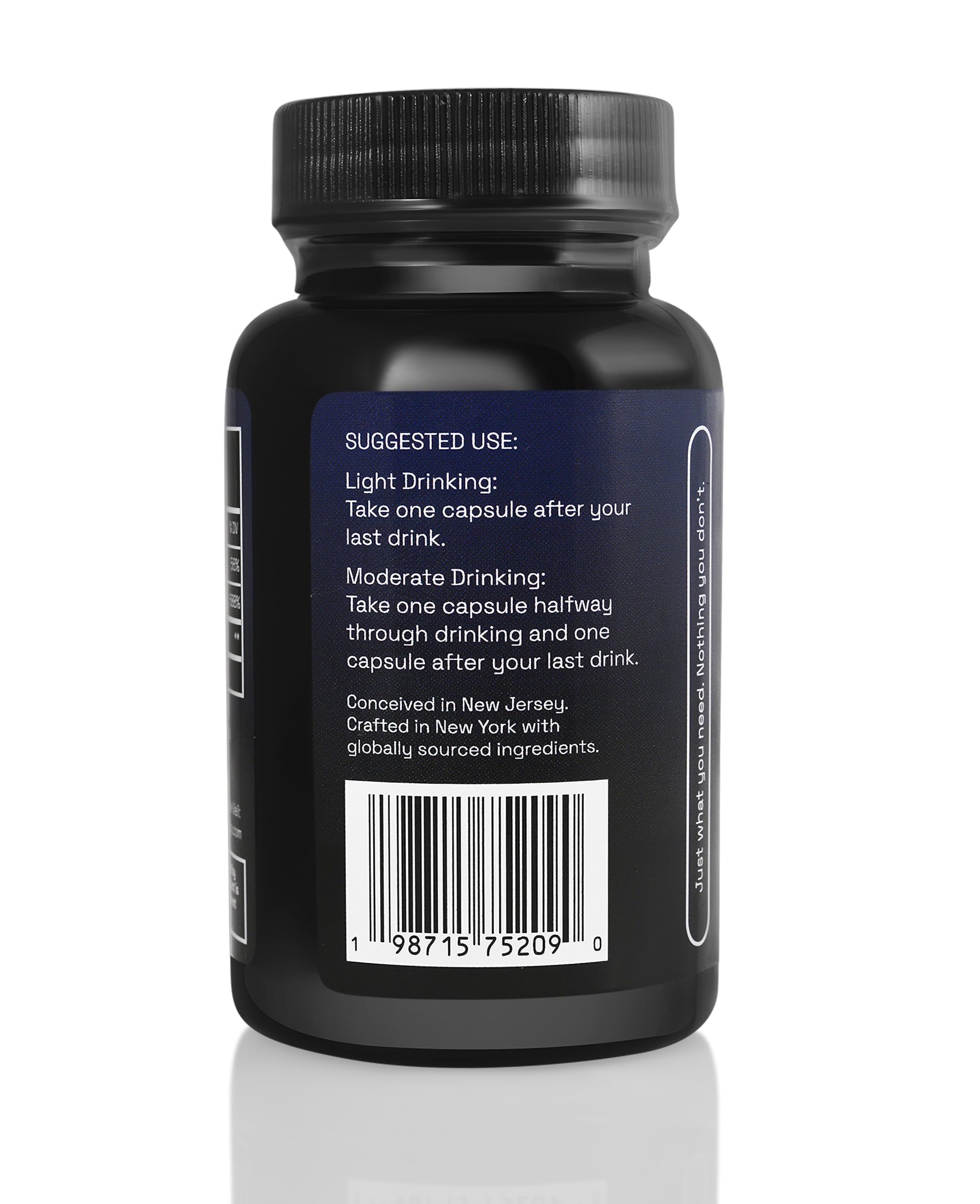 Not Drugs Proactive Hangover Support that Actually Works | Effective, Affordable & Backed by Science | 30 Capsules | 30 Doses | L-Cysteine, Vitamin B6, Vitamin C Not DrugsAu supplements
