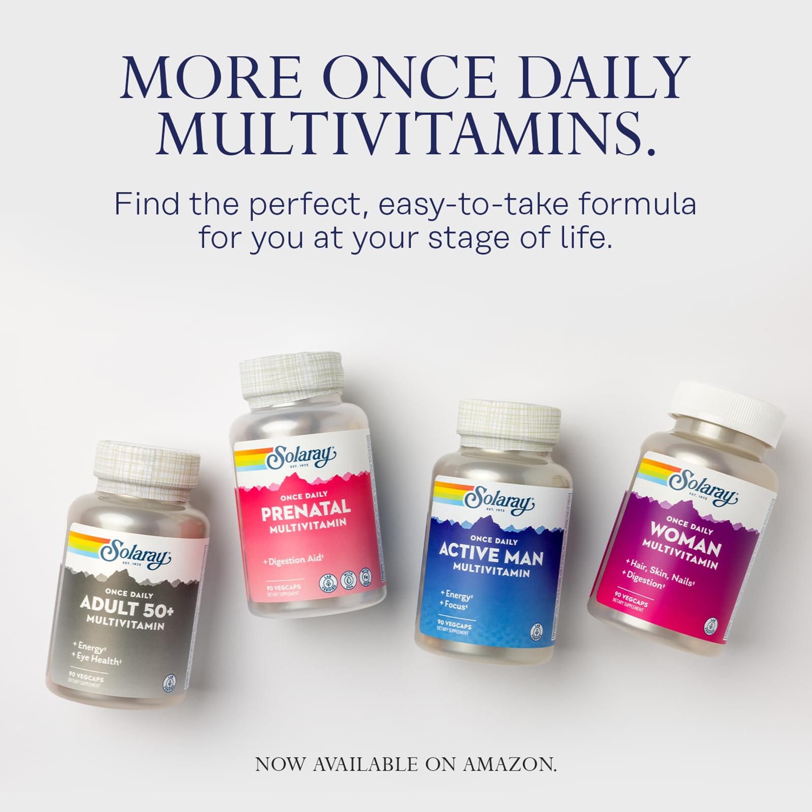 SOLARAY Once Daily High Energy Multivitamin for Women and Men - Energy Supplements - Immune Support w/Vitamin C, A, D and E, Vitamin B Complex SOLARAYAu supplements
