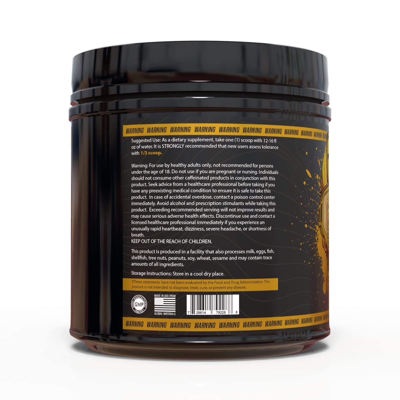 OVERDOS3D Pre-Workout Powder | Ultra-High Dosage | for Advanced Users ONLY Heath SecretAu supplements