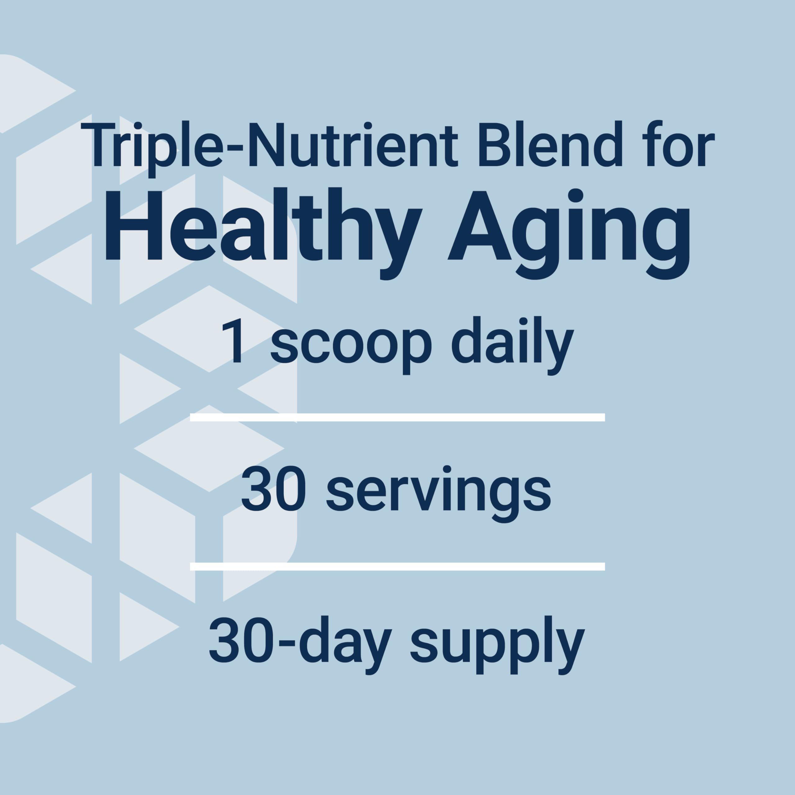 Life Extension Healthy Aging Powder, Healthy Aging Supplement, Heart Health, Brain Health, Exercise Performance, Taurine, Lithium, spermidine, Powder Blend, Non-GMO, Vegetarian, 30 Servings Life ExtensionAu supplements