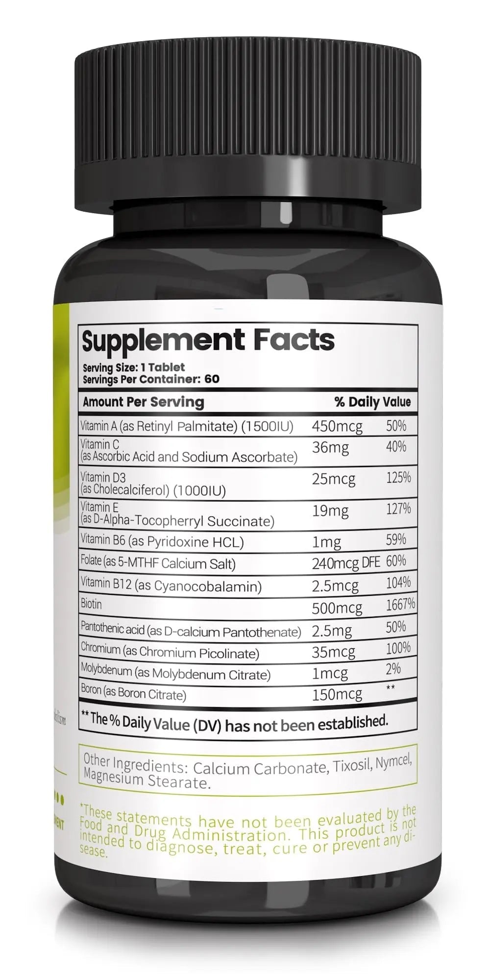 Losoki Adult Multi Vitamins - Comprehensive Daily Multivitamin Supplement for Men and Women - 60 Tablets for Enhanced Energy LosokiAu supplements