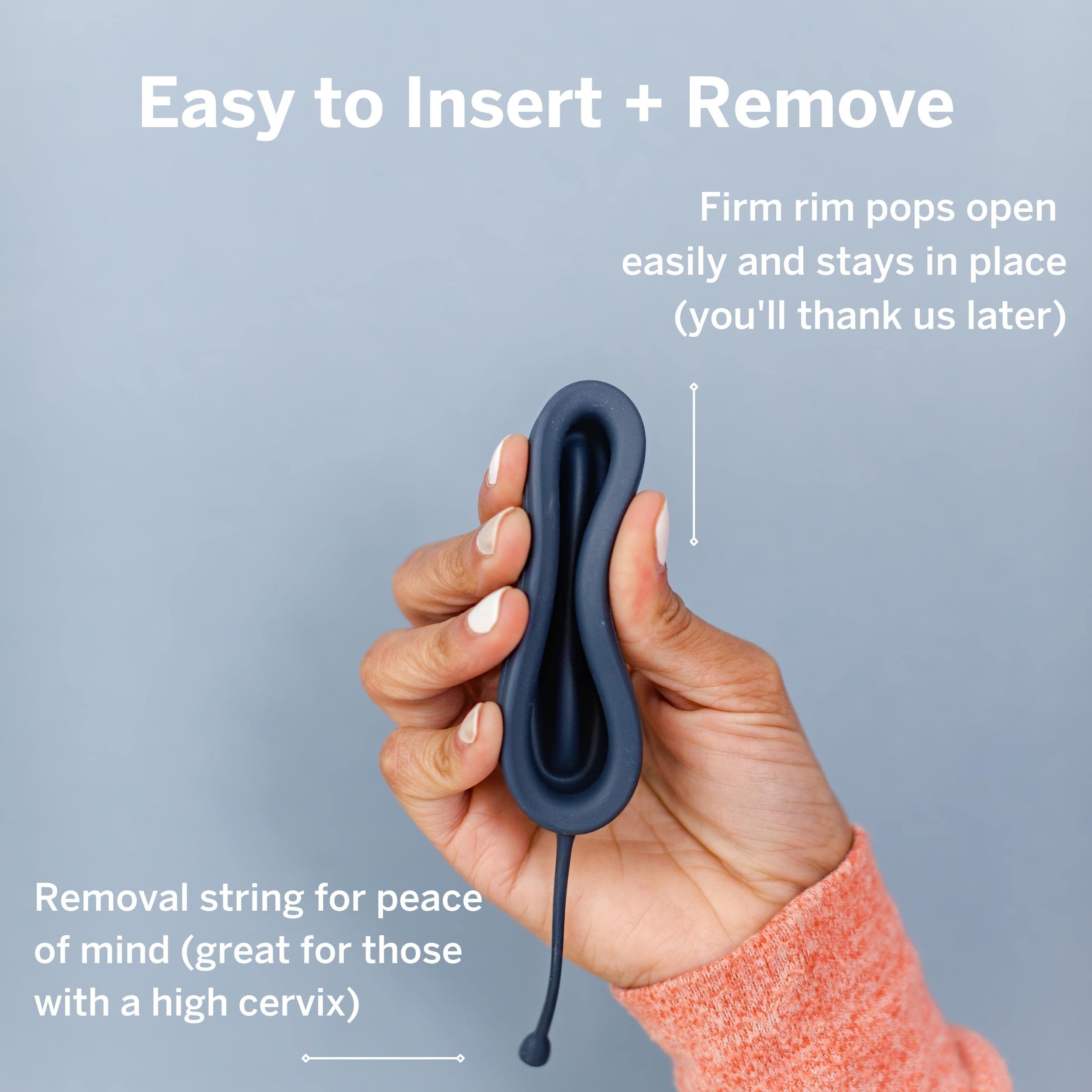 Pixie Soft Menstrual Disc - Ranked 1 for Most Soft Reusable Period Disc - Removable Stem Pixie CupAu supplements