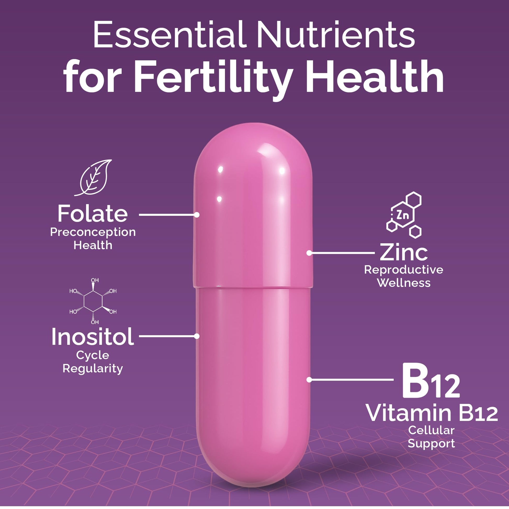 CONCEIVE PLUS Womens Fertility Support – Prenatal Multivitamin for Trying to Get Pregnant – Conception Blend, Hormonal Balance, Folate, Zinc, Thiamin, Riboflavin, Biotin – Non-GMO, Vegan – 30 Days CONCEIVE PLUSAu supplements