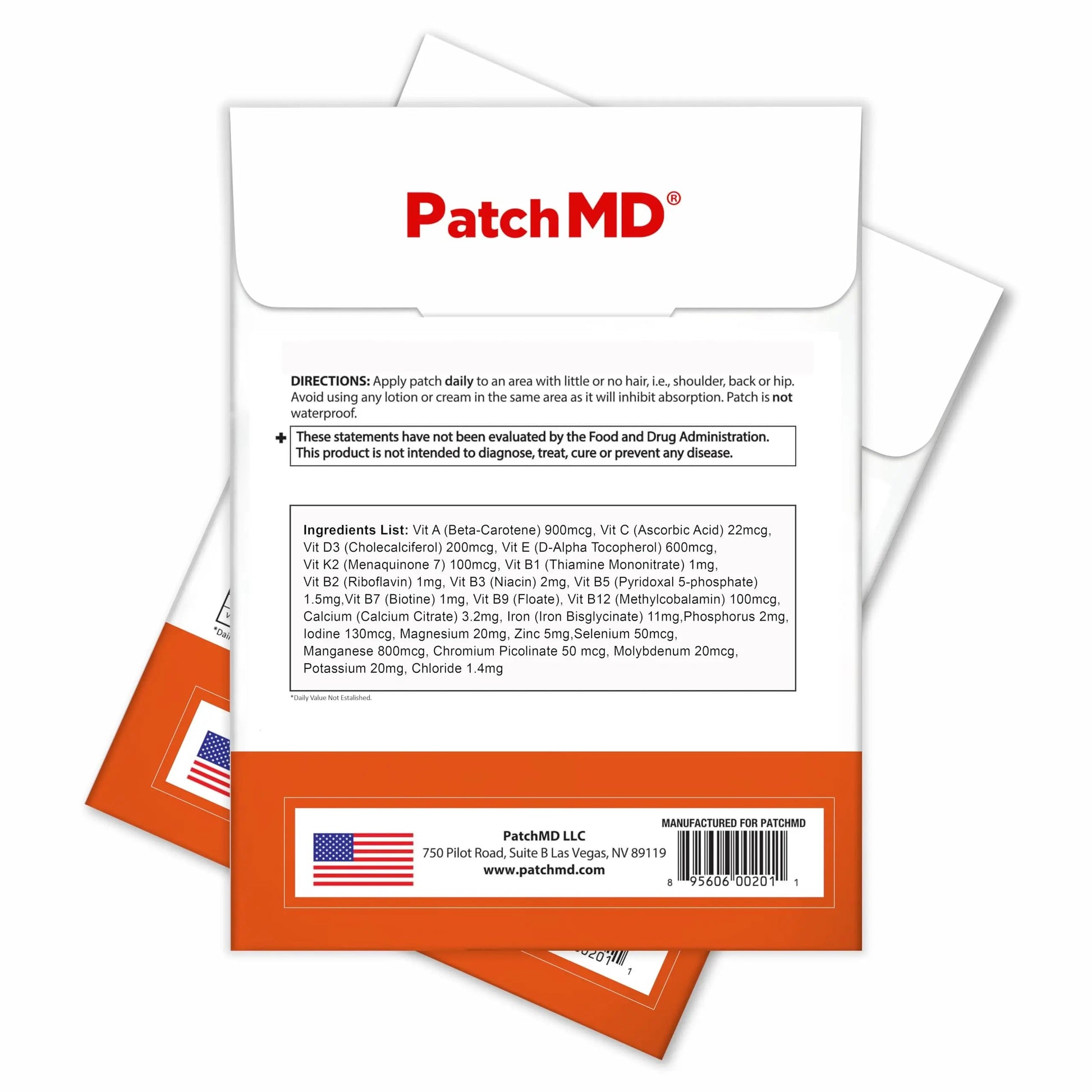 Multi Plus - Topical Patches - 30 Days Supply PatchMDAu supplements