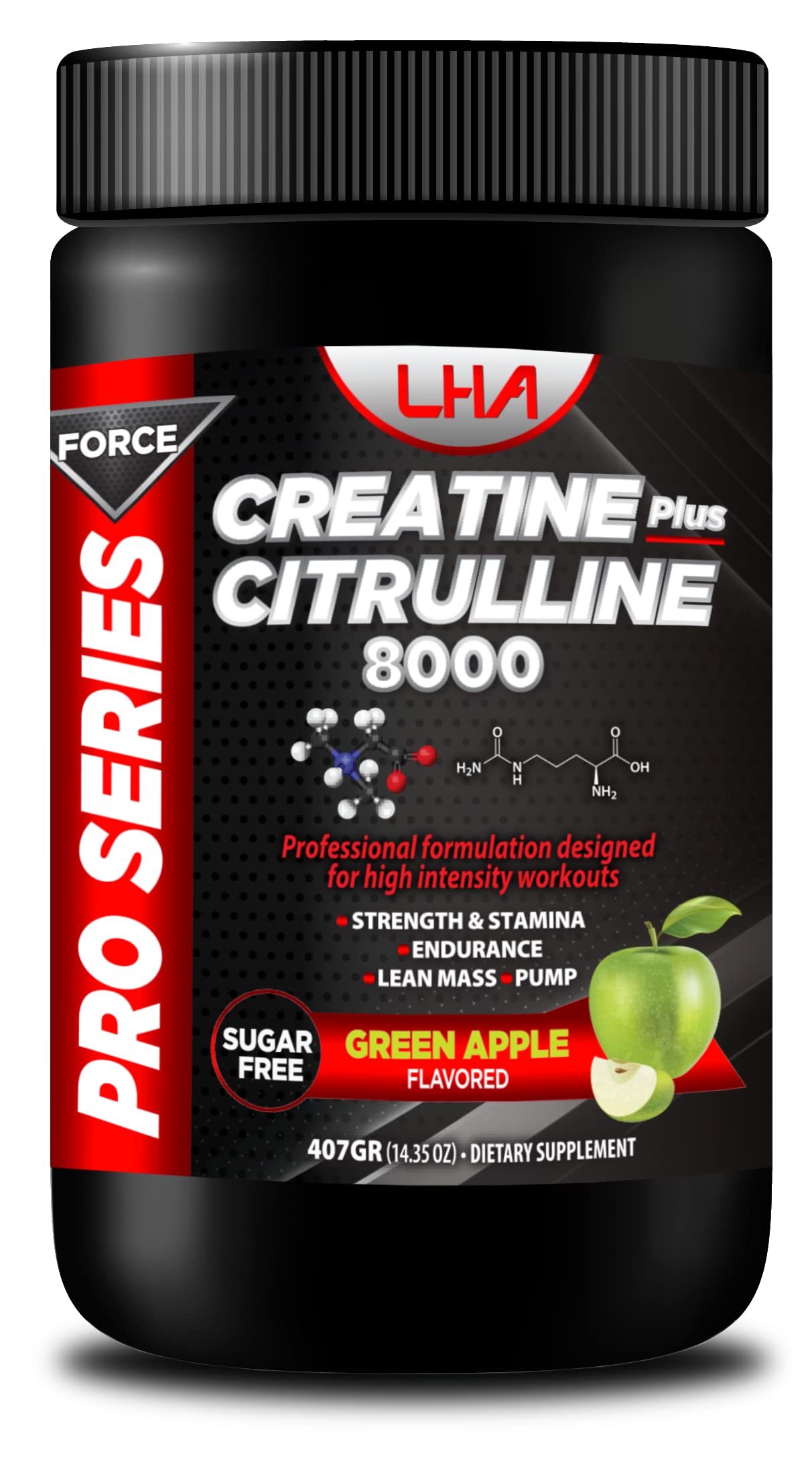 Essential Alternatives Pro Series Force Creatine + Citruline 8000. Strenght & Stamina Essential AlternativesAu supplements