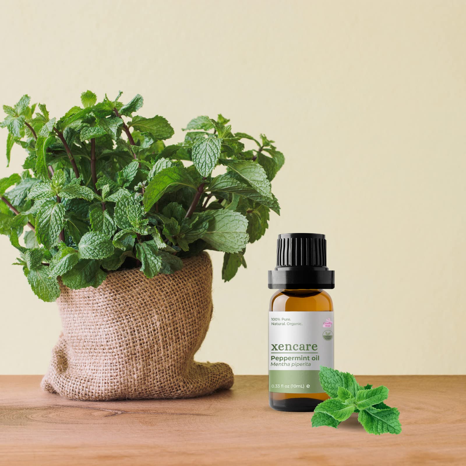 xencare Peppermint USDA Organic Food Grade Essential Oil | 100% Pure Natural Undiluted XenCareAu supplements