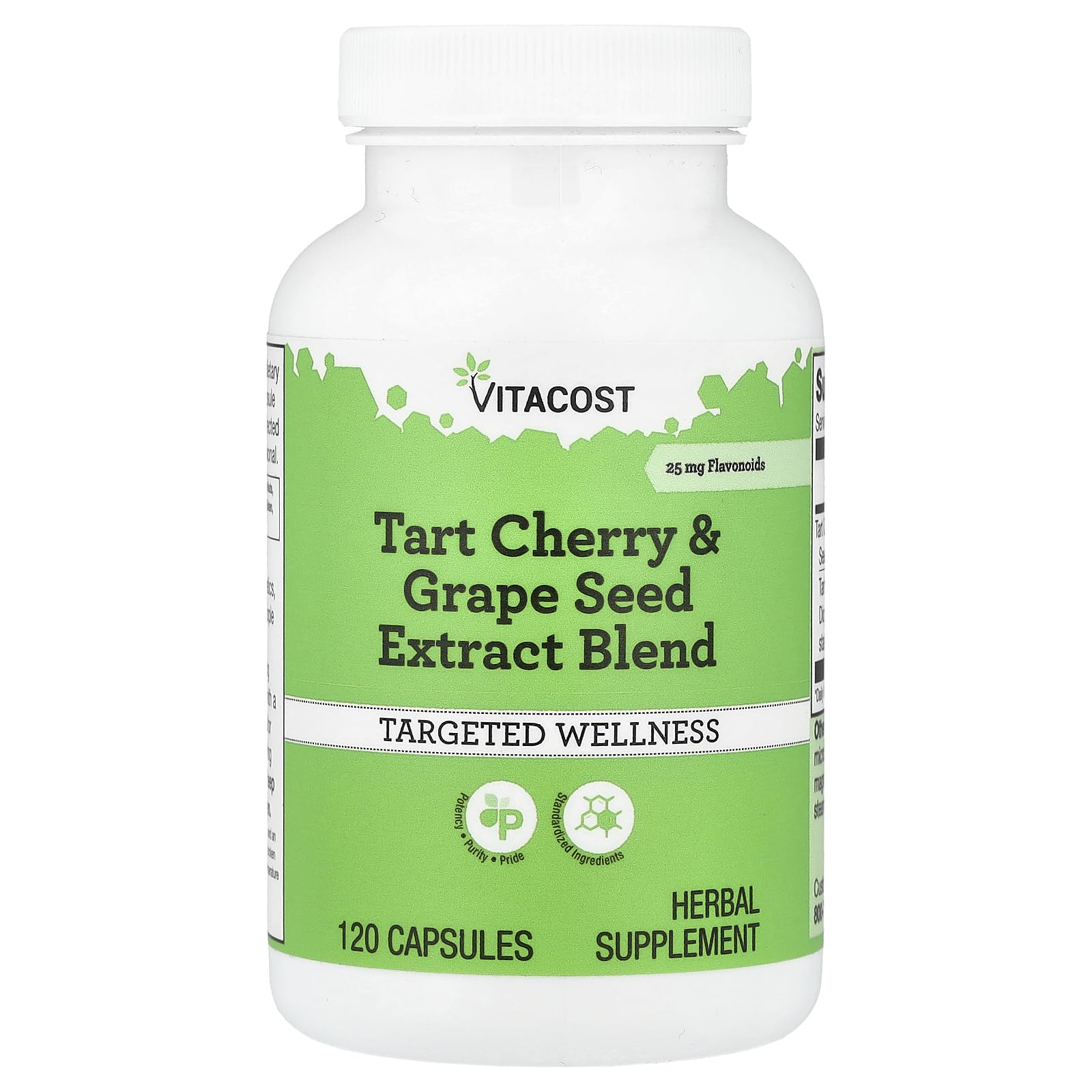 Vitacost Tart Cherry & Grape Seed Extract Blend - Standardized -- 120 Capsules Vitacost BrandAu supplements