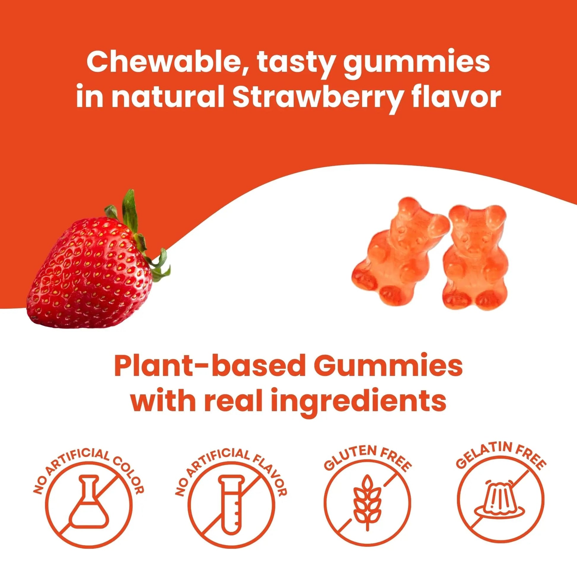 HERBION Naturals Multivitamin Gummies for Kids, Immune Support with Vitamin C, D3, B12, A, E & Zinc, Strawberry Flavor HERBIONAu supplements
