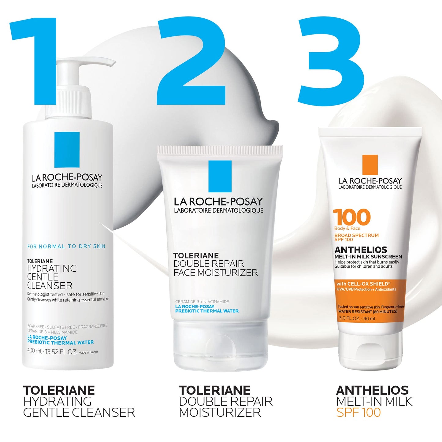 La Roche-Posay Anthelios Melt-in Milk Body & Face Sunscreen Lotion Broad La Roche-PosayUS supplements