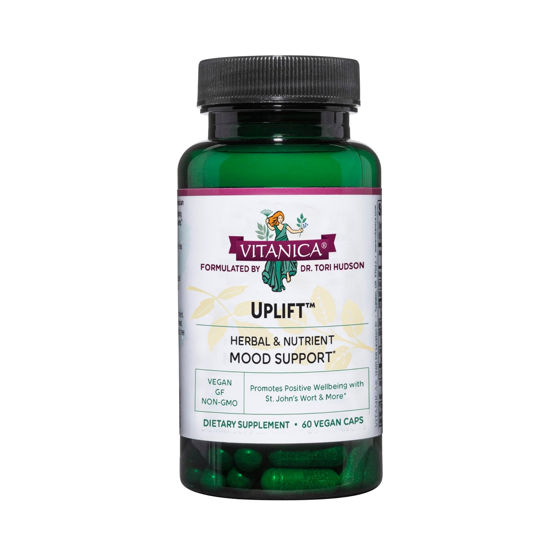 Vitanica Uplift, Mood and Emotional Support, Vegan, 60 Capsules VitanicaAu supplements