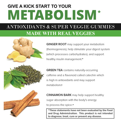 VITINITY Made with Real Super Veggies Delicious Gummy Supplement,Men,Women & Kids VITINITYUS supplements