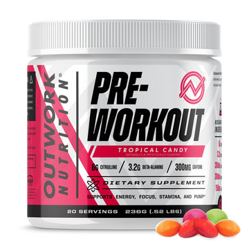 Outwork Nutrition Pre-Workout Supplement with Nootropics - Energy & Mental Focus Outwork NutritionAu supplements