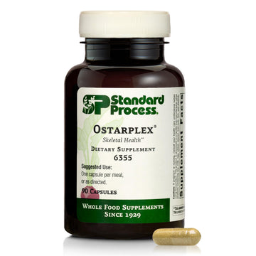 Standard Process Ostarplex - Dietary Supplement for Connective Tissue Health - Aids Liver Health & Function - Contains Vitamin B6 - Non-Dairy - 90 Capsules (90 Servings) Standard Process Inc.Au supplements