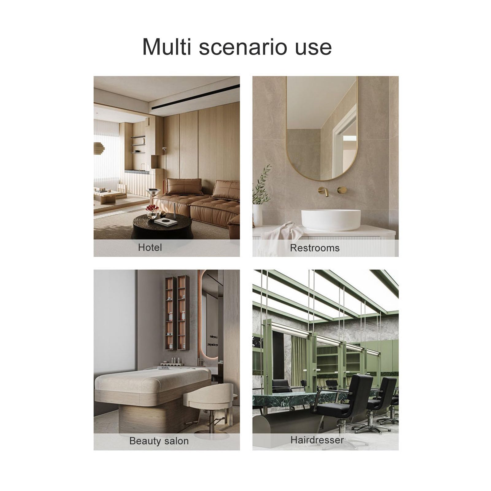 100ml Efficient Automatic Aroma Diffuser, Mini Essential Oil Diffuser Adjustable App Control Plug TOPINCNAu supplements