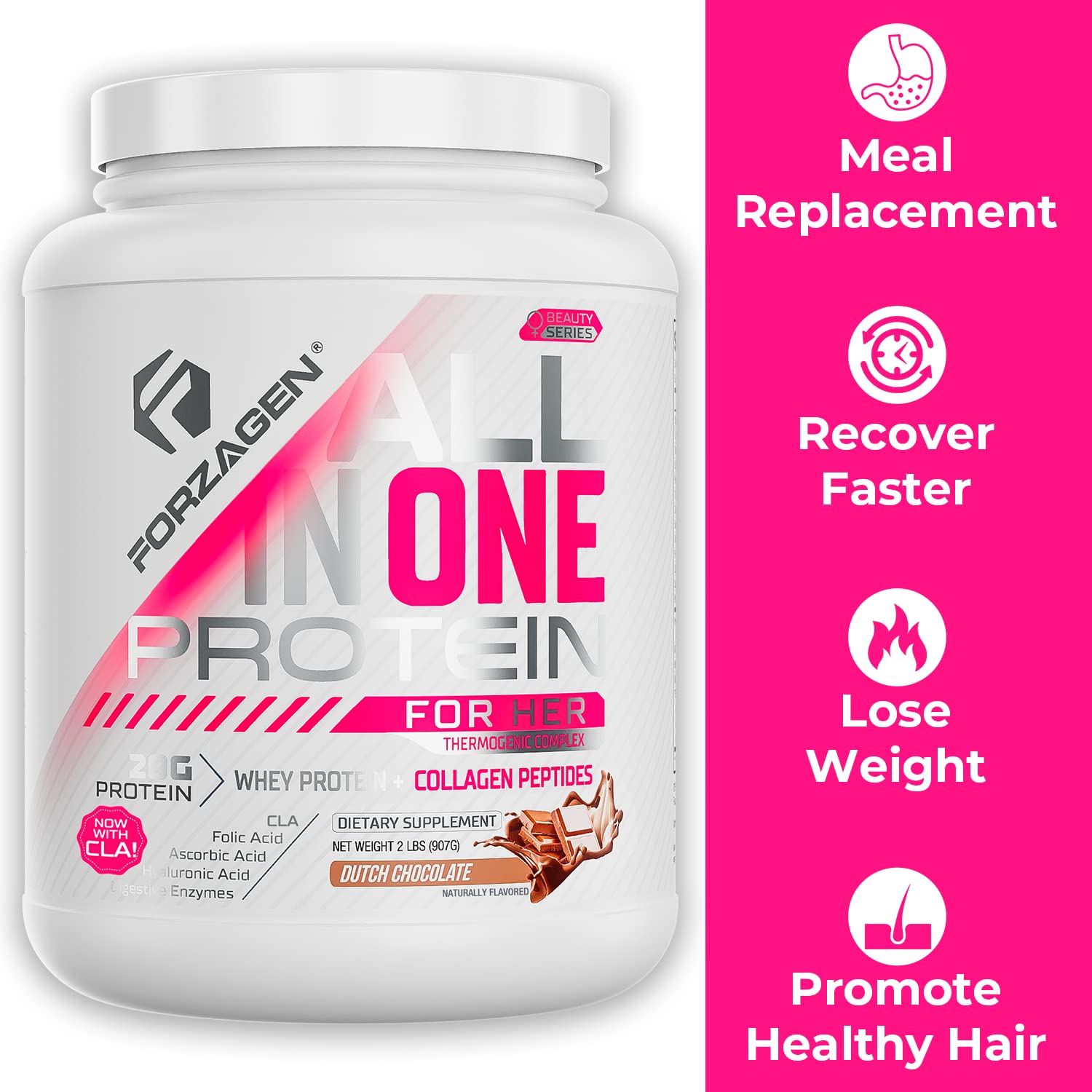 Forzagen Protein Powder for Women - Protein Shake With Collagen Powder for Women ForzagenAu supplements