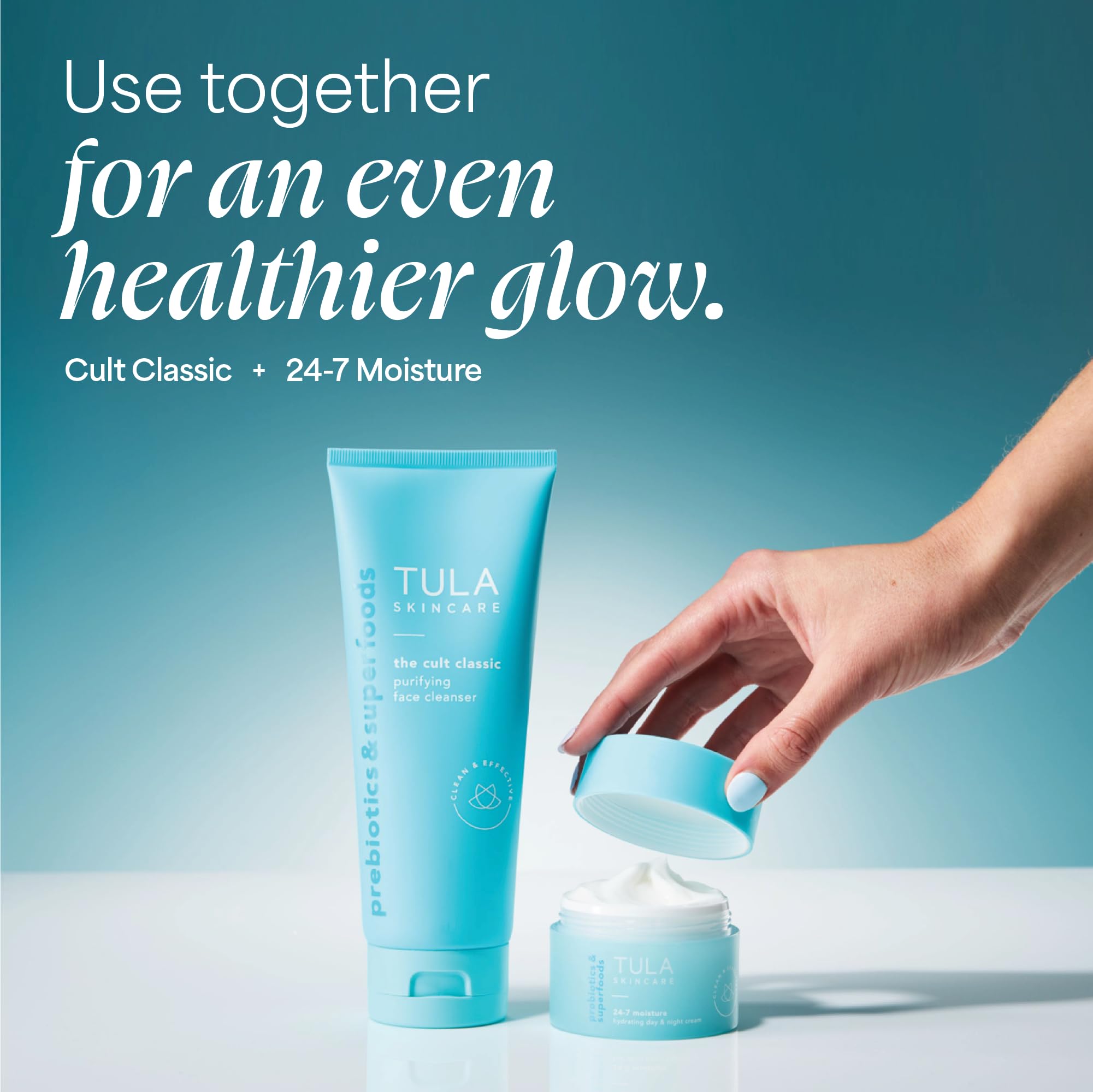 TULA Skin Care The Cult Classic Purifying Face Cleanser (Travel-Size) | Gentle and Effective Face Wash, Makeup Remover, Nourishing and Hydrating | 1.67 oz. TULAAu supplements