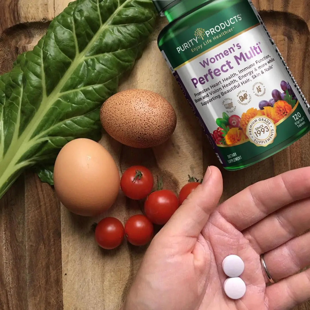 Purity Products Women’s Perfect Multi Balanced Multivitamin - Supports Urinary Tract Health, Immune, Bone + Muscle, Hair, Skin, Nails Purity ProductsAu supplements