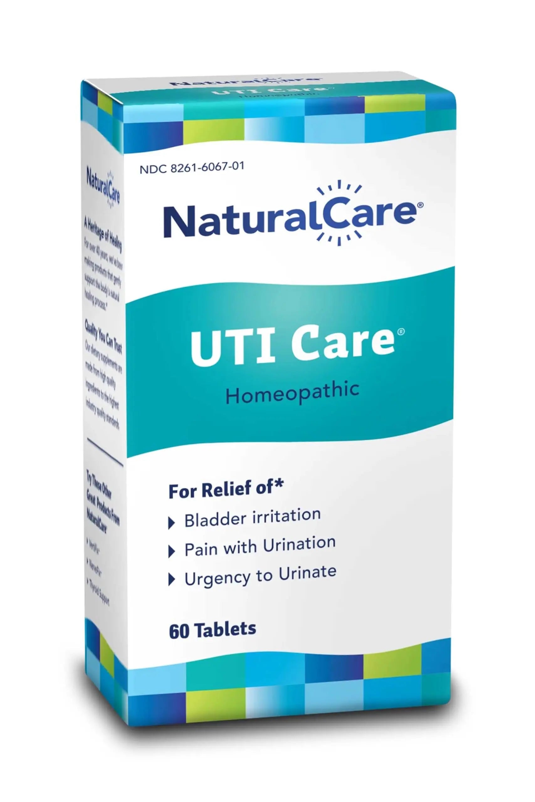 NaturalCare UTI Care Tablets - Fast-Acting Relief for Urinary Tract Infection, 60 Count NaturalCareAu supplements