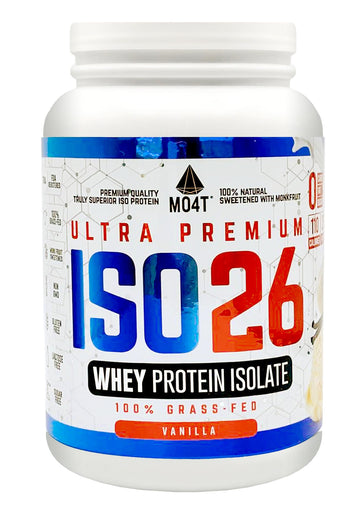 MOMOF4TRANSFORM MO4T Grass Fed Whey Protein Isolate Powder, Naturally Sweetened MOMOF4TRANSFORMUS supplements