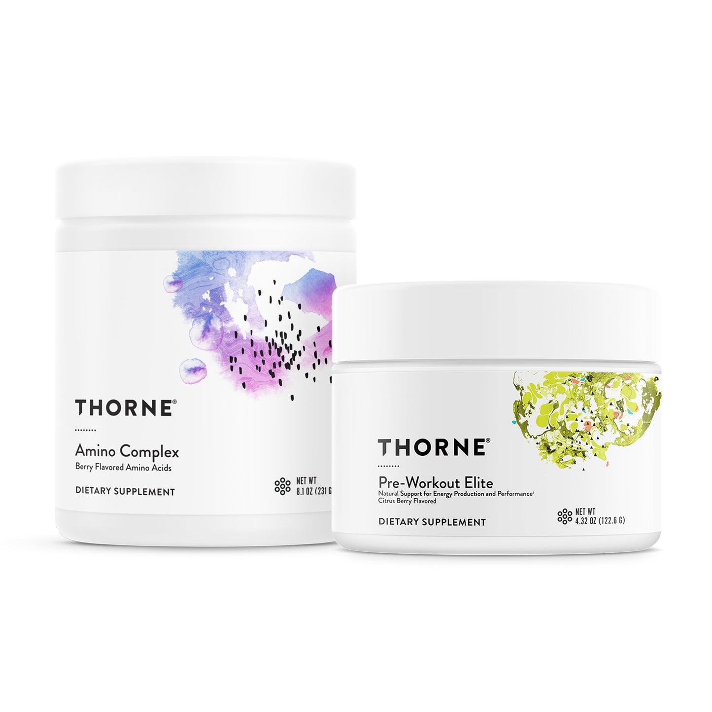 THORNE Performance Boost Bundle: Pre-Workout & Amino Complex - Energy, Muscle THORNEUS supplements