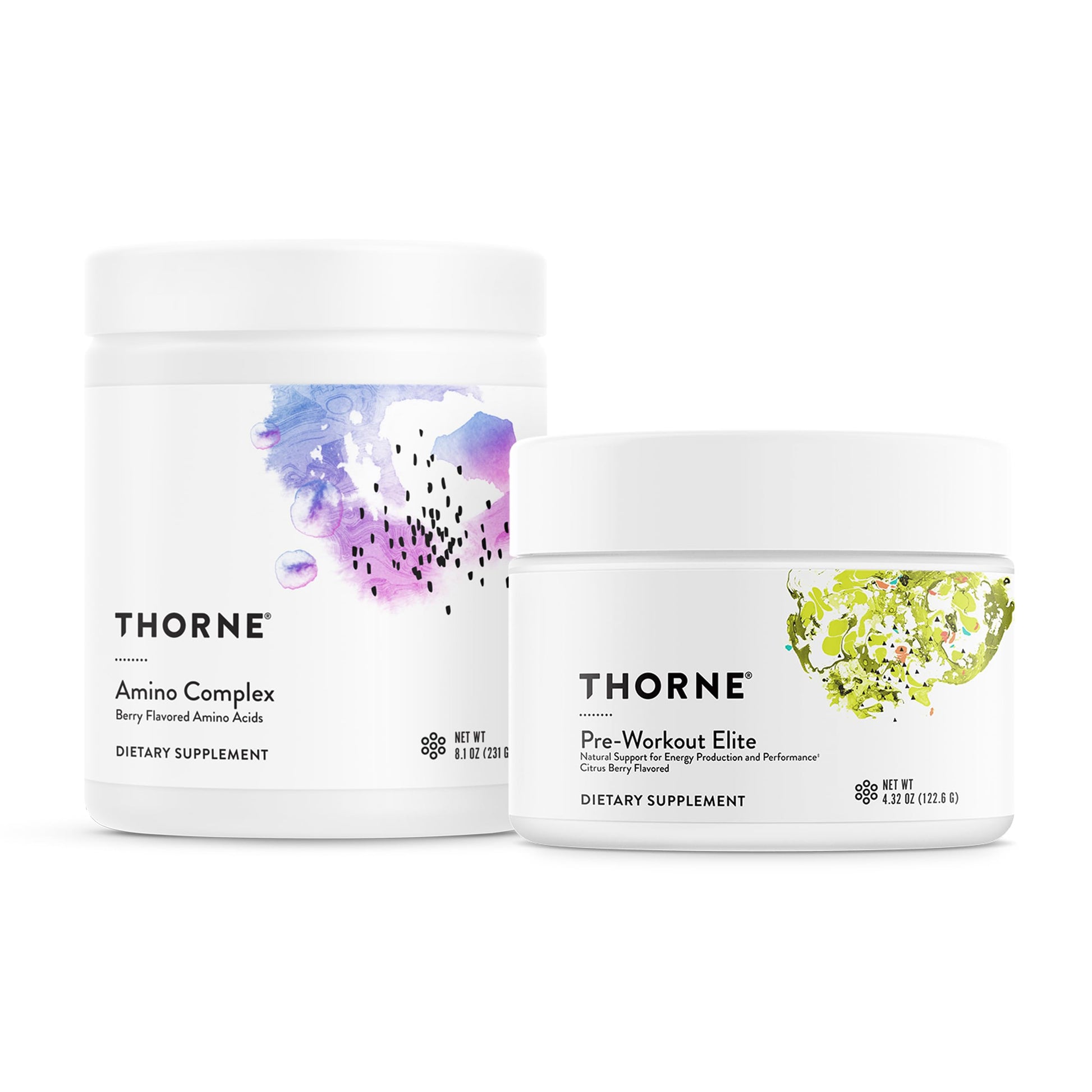 THORNE Performance Boost Bundle: Pre-Workout & Amino Complex - Energy, Muscle THORNEAu supplements