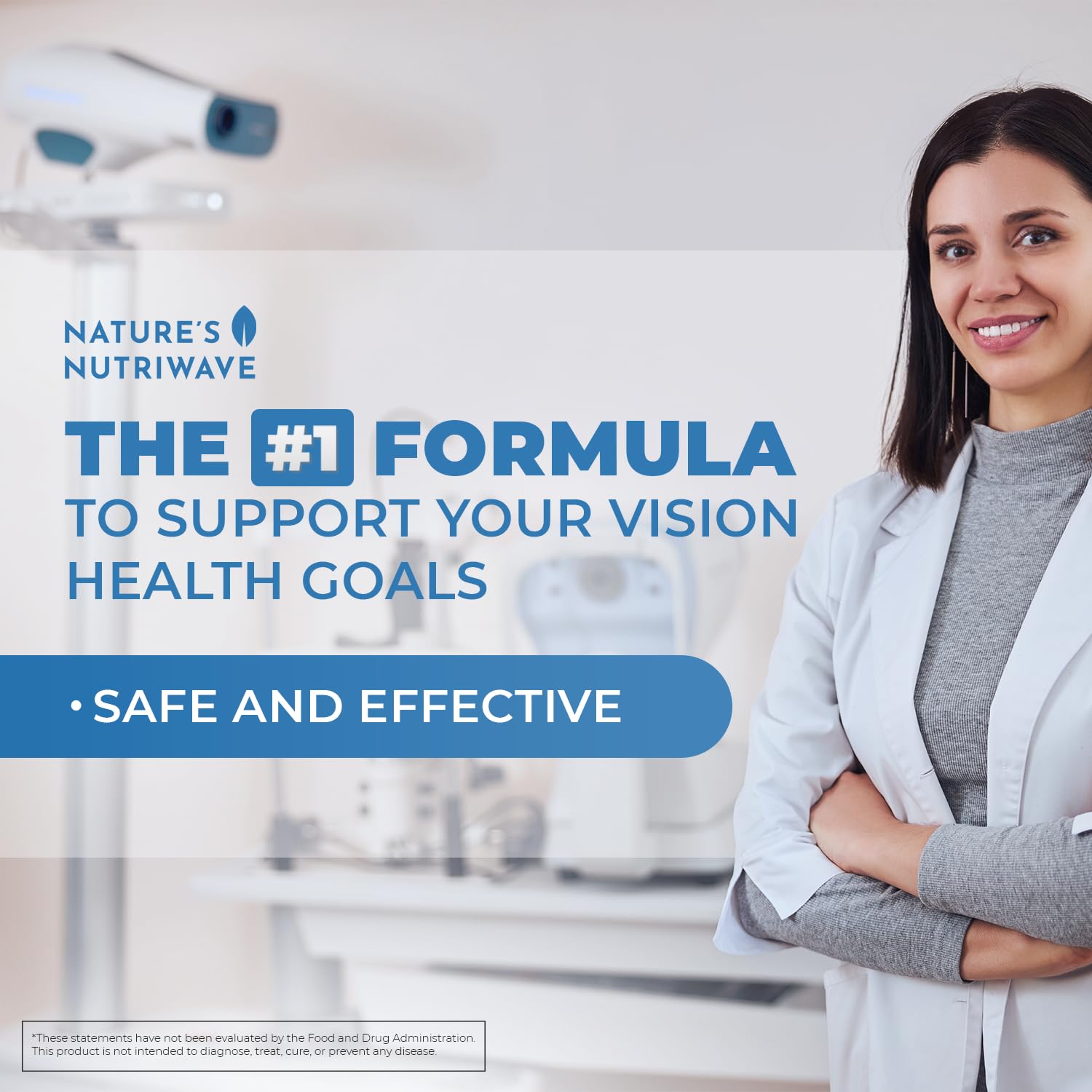 SIGHT EASY - Eye Vitamins & Mineral Supplements with Lutein & Zeaxanthin, Vitamin C, Vitamin E, Zinc and Bilberry for Healthy Vision and Eye Function Support - 60 Capsules, 1 Month Supply Nature’s NutriWaveAu supplements