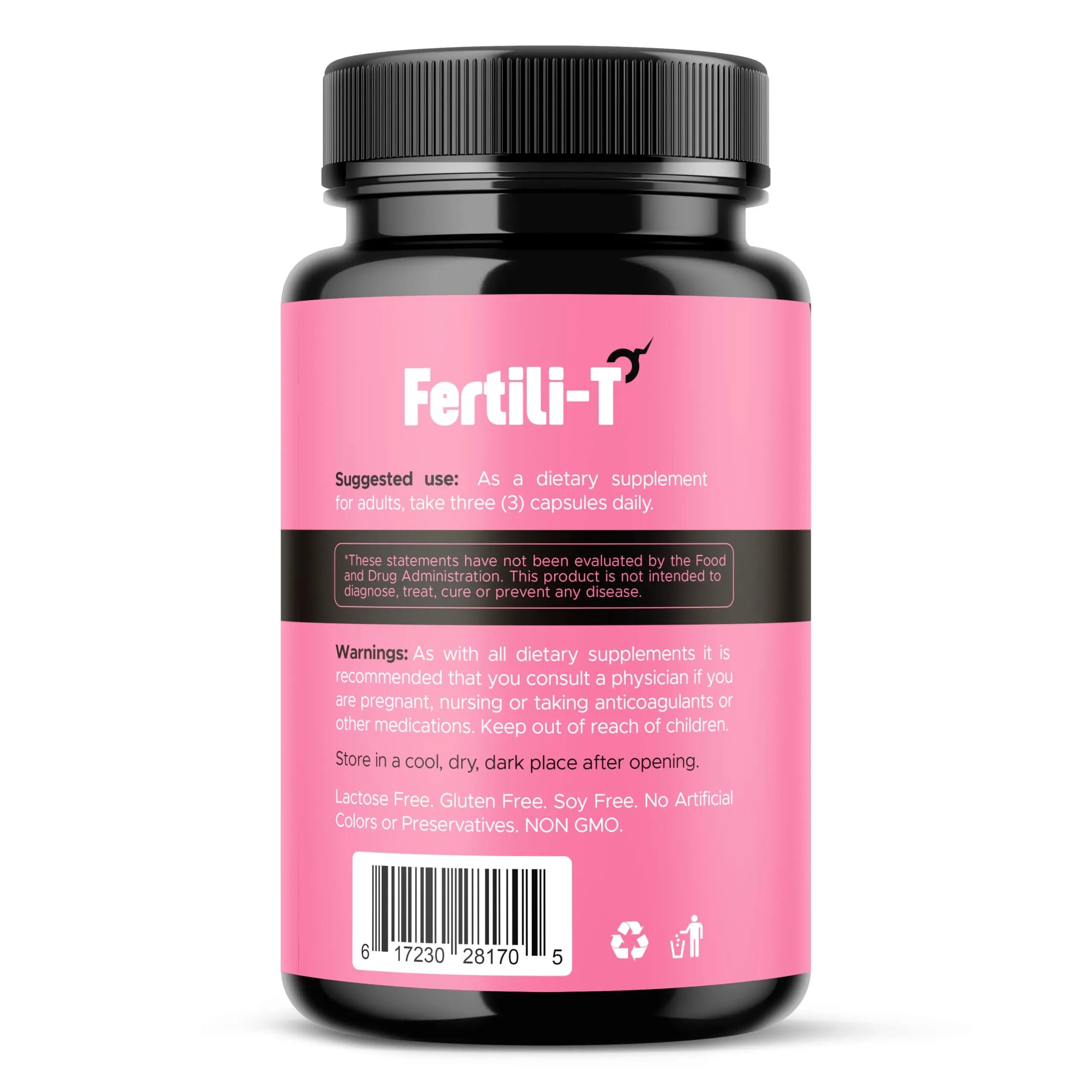 Fertili-t Female (90 Caps) Natural Fertility Support, Hormonal Balance & Prenatal Vitamins for Women, Conception Support, Natural Fertility Supplement with Aguaje & Red Maca (30-Day Supply) (1) AURA VITAMINSnz supplements