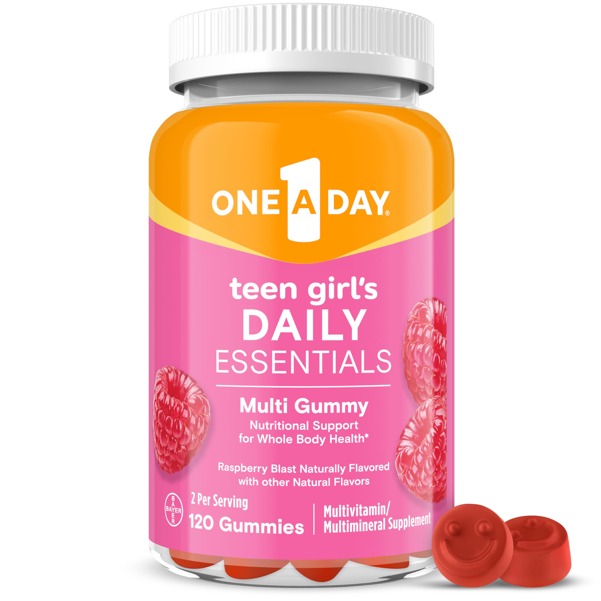 One A Day Teen Girl’s Daily Essentials Multivitamin Gummies, Teen Girl Multivitamins with Biotin, Vitamin B12 and B6, Vitamin C ONE A DAYAu supplements