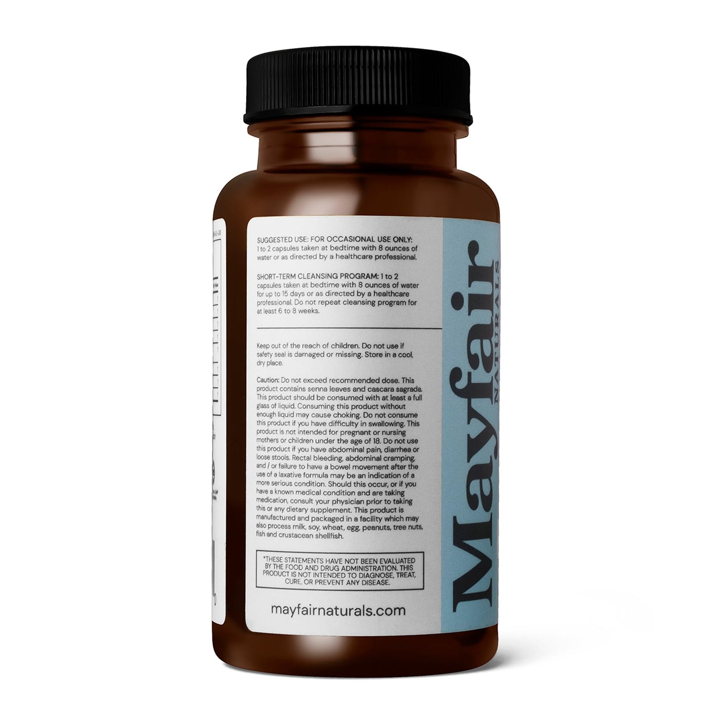 Mayfair Naturals 15 Day Cleanse Colon Detox, Dietary Supplement, 30 Capsules, Natural Laxative Mayfair NaturalsUS supplements