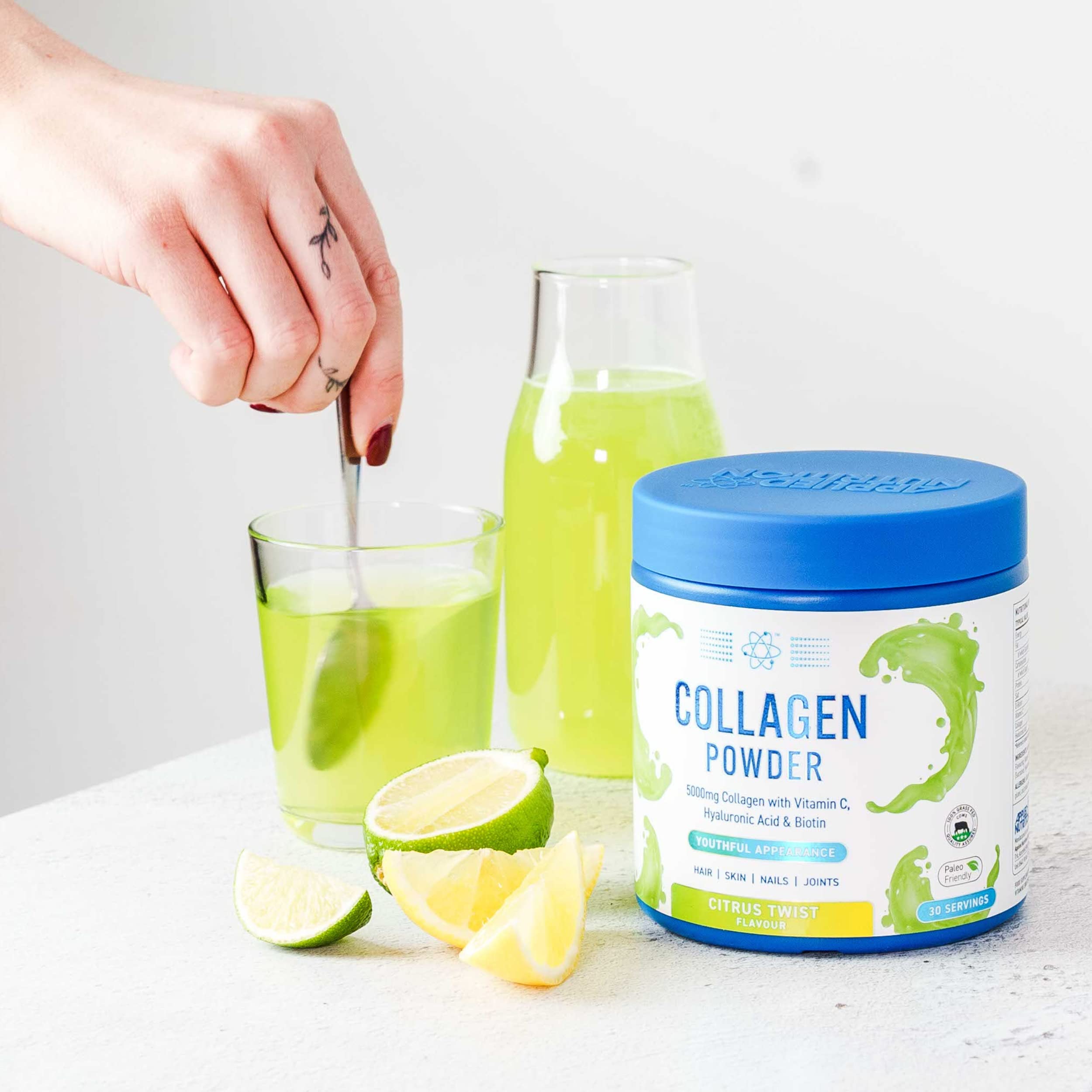 Applied Nutrition Collagen Powder - Citrus Twist Flavour - 5000mg Hydrolysed Bovine Flavoured Applied NutritionAu supplements