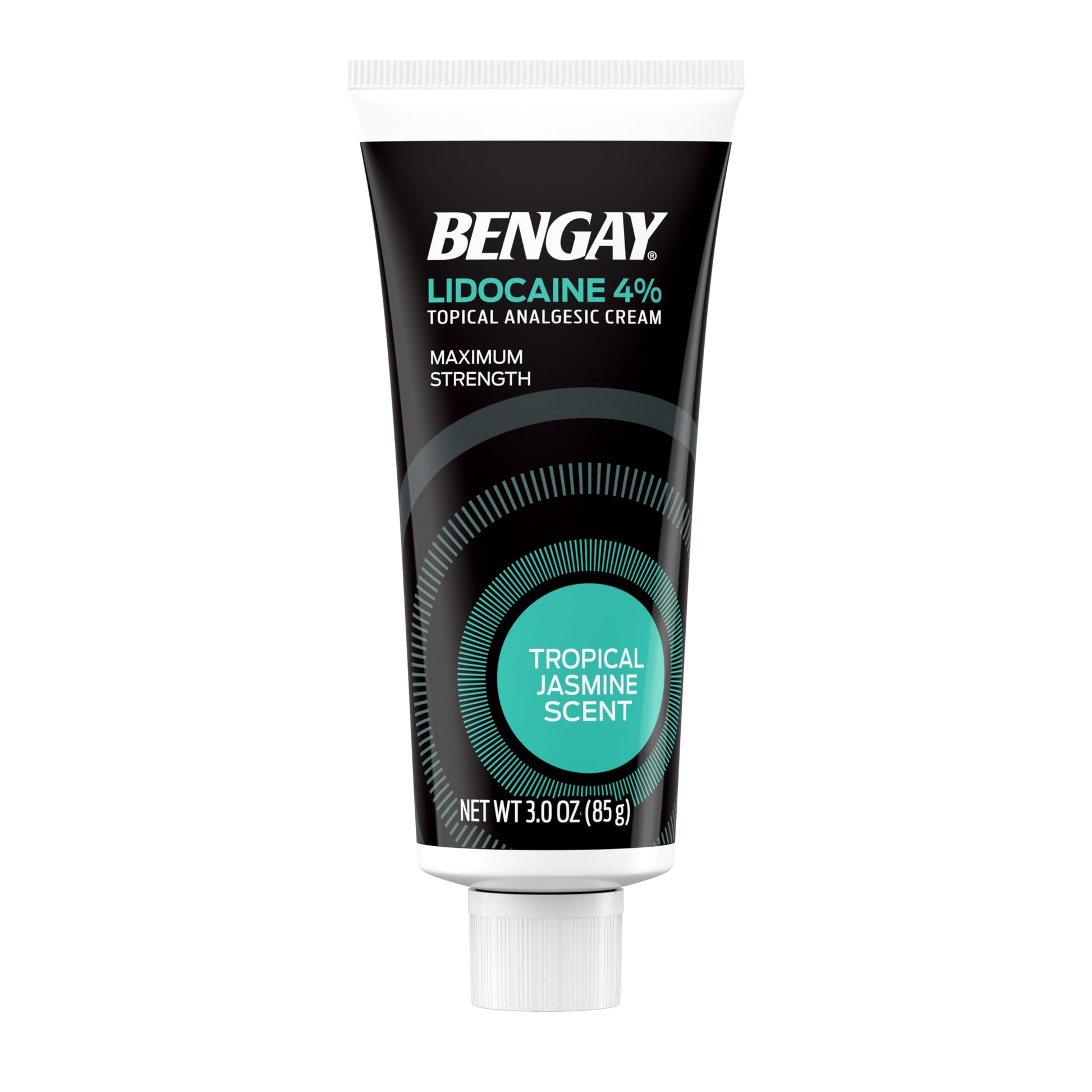 Bengay Lidocaine Pain Relief Cream, Maximum Strength OTC, Non-Greasy Topical Analgesic with 4% Lidocaine to Desensitize Nerves, Numbing Cream with a Soothing Jasmine Scent, 3 oz BengayAu supplements