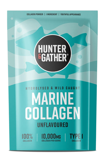 Hunter & Gather Marine Collagen Powder 300g | Pure Unflavoured Premium Hydrolysed Wild Caught Marine Collagen Hunter & GatherAu supplements
