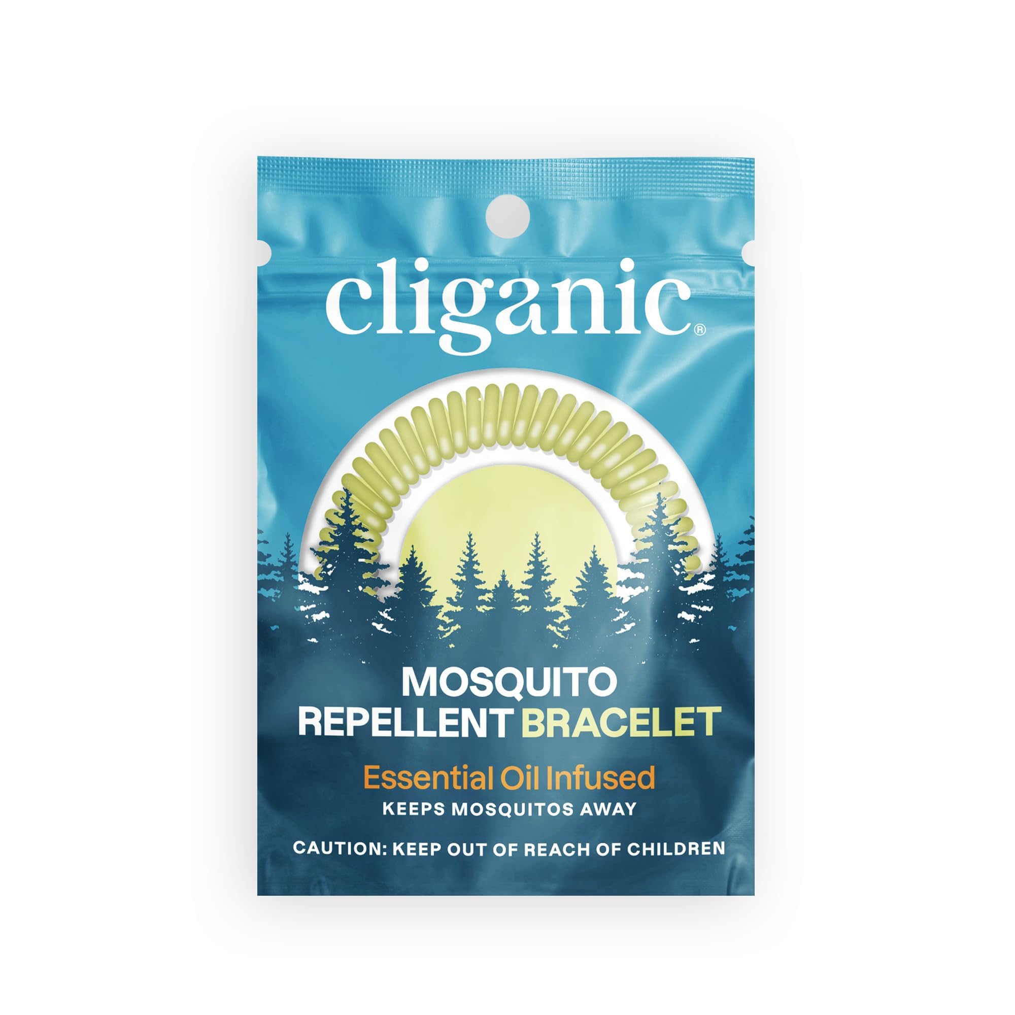 Cliganic 10 Pack Mosquito Repellent Bracelets, DEET-Free Bands, Individuall CliganicAu supplements