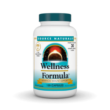 Source Naturals Wellness Formula Bio-Aligned Vitamins & Herbal Defense for Advanced Immune Support* - Dietary Supplement & Immunity Booster - 120 Capsules Source NaturalsAu supplements