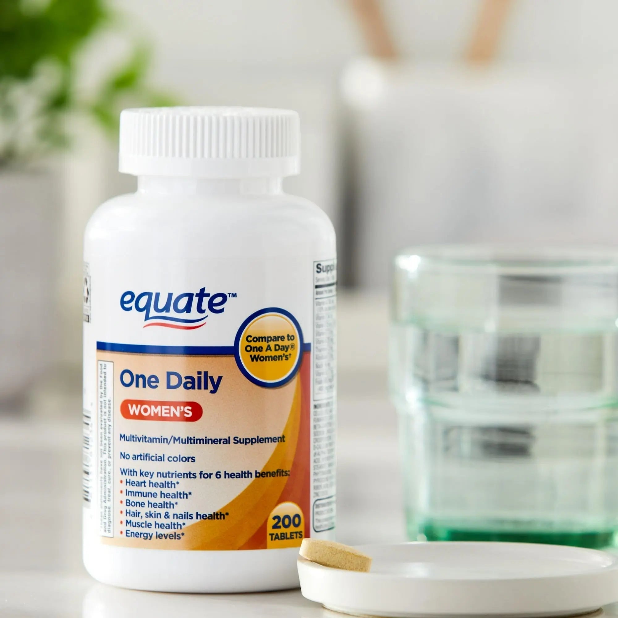 One Daily Women's Multivitamin/Multimineral Supplement Tablets for Women's Health, 200 Count Aus HealthcareAu supplements