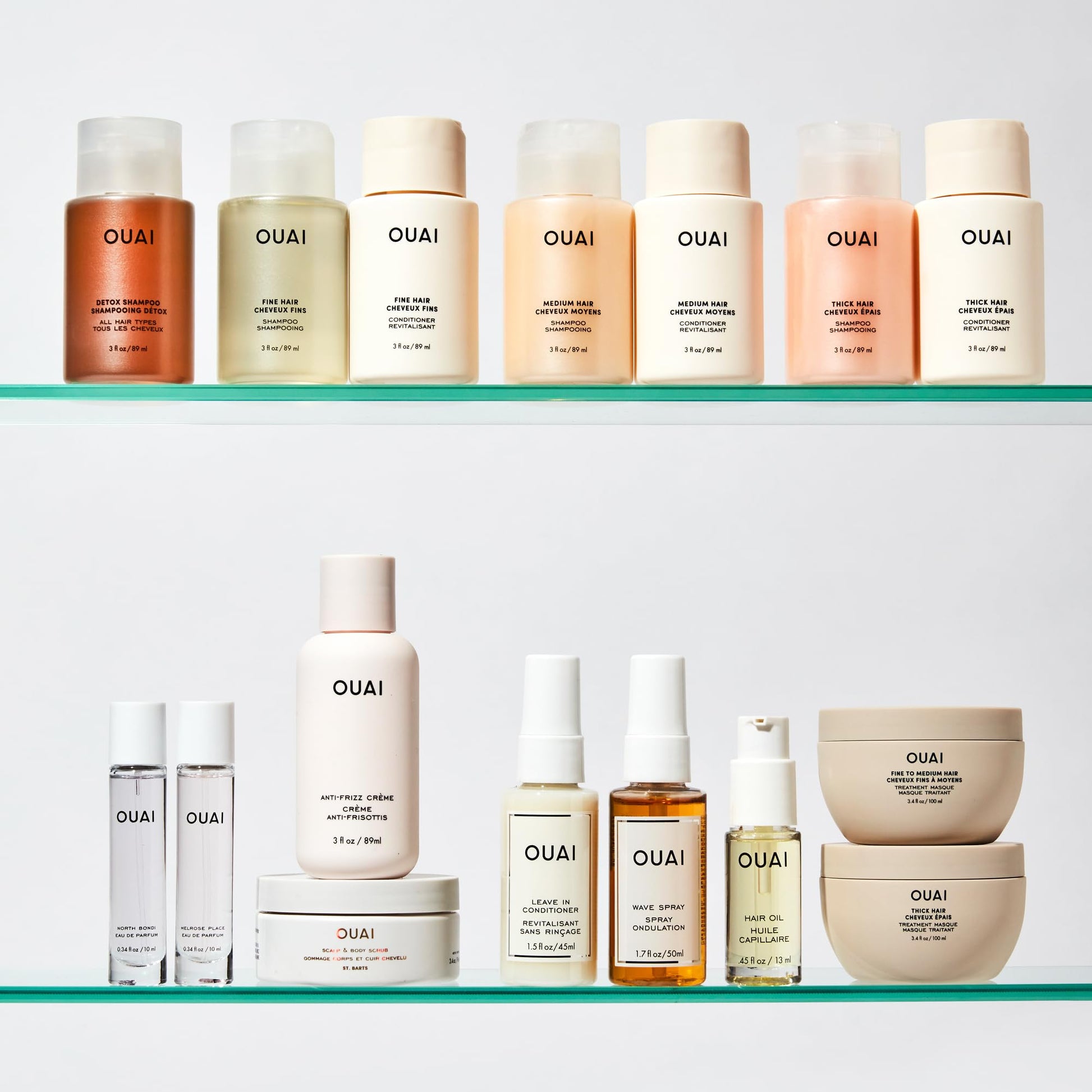 OUAI Medium Shampoo Travel Size - Hydrating Shampoo with Coconut Oil, Babassu, Kumquat Extract & Keratin - Strengthens, Nourishes & Adds Shine - Paraben & Sulfate Free Hair Care Products (3 Oz) OUAIAu supplements