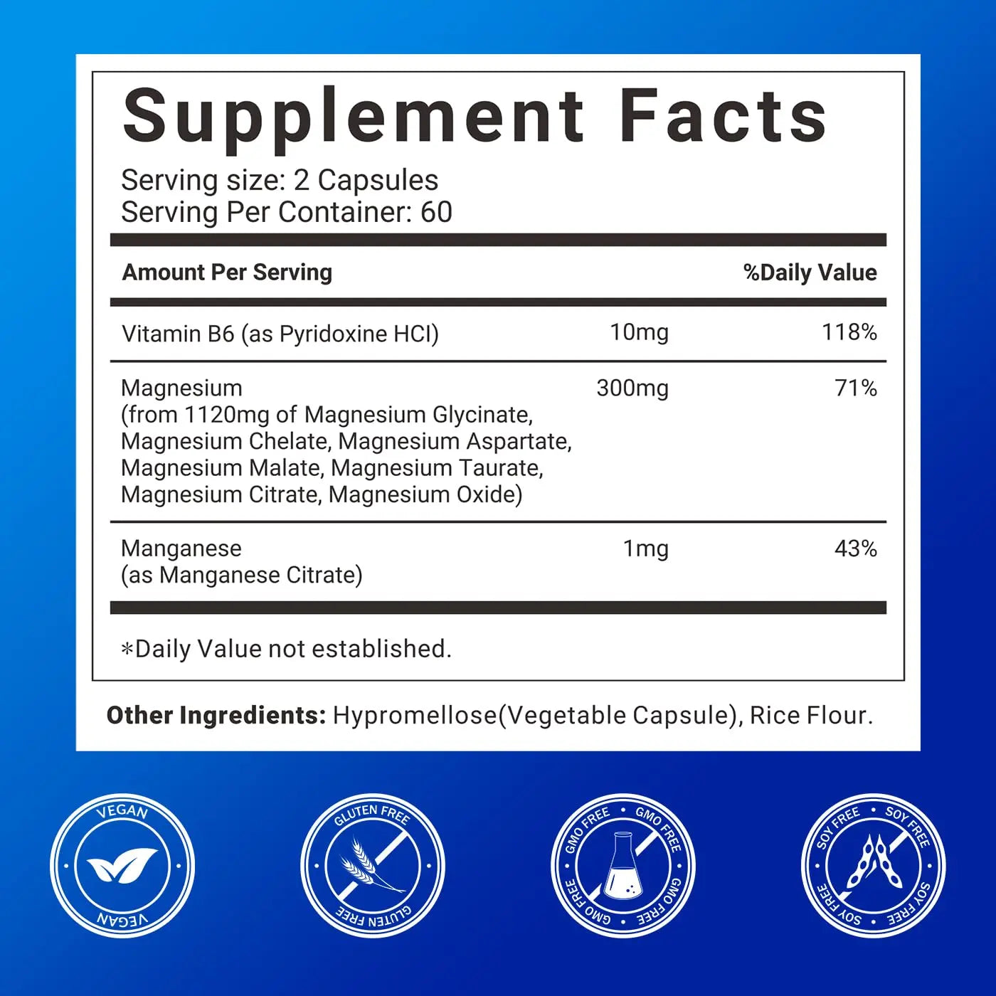 Magnesium Complex Supplement with 7 Forms of Magnesium Glycinate, Malate, Citrate & More, High Absorption for Bones, Muscle, Recovery, Energy, Vegan Non-GMO 120 Capsules Svovitanz supplements