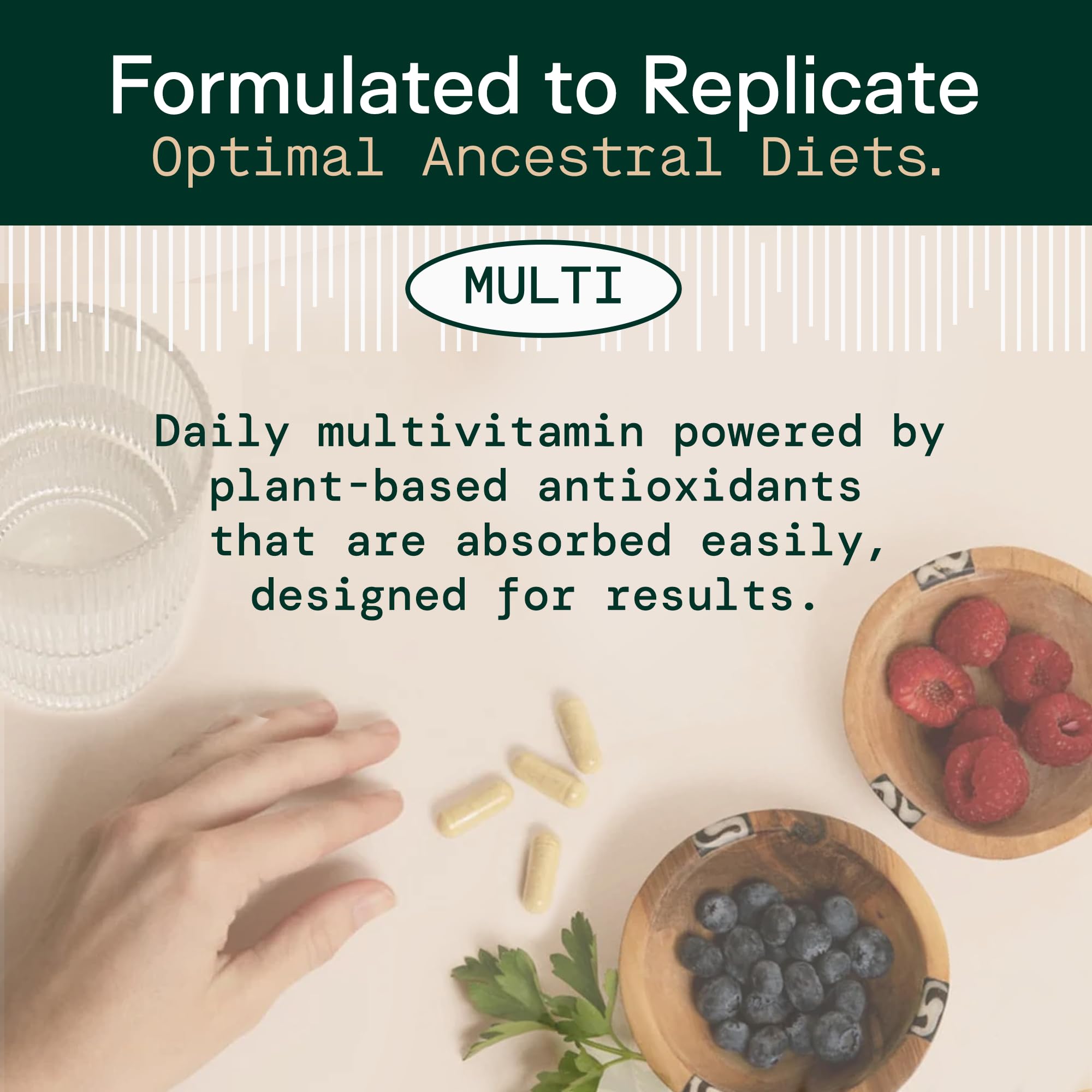Adapt Naturals Multivitamin for Women & Men, Bioavailable Easy-to-Absorb Multivitamin Daily Supplement with Biotin, Niacin, Vitamin A, B, C, D, E, K1, Zinc, Magnesium - Immune Support - 30 Day Supply ADAPT NATURALS BY CHRIS KRESSERAu supplements