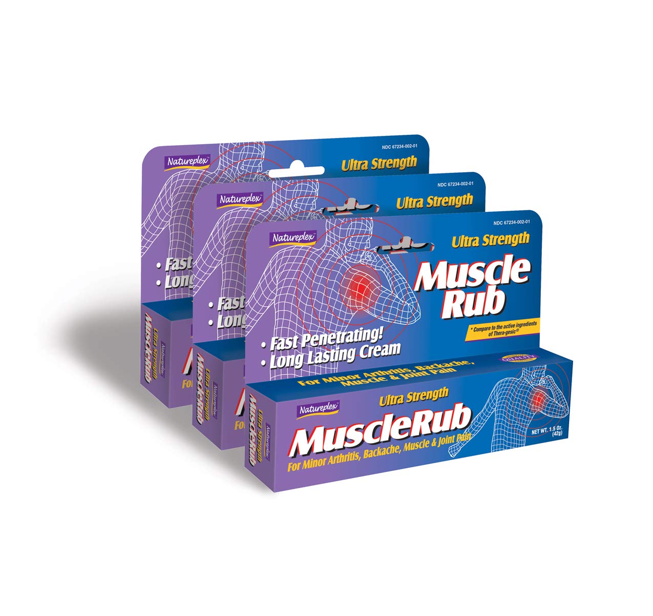 Ultra Strength Muscle Rub 24 Pack NatureplexAu supplements