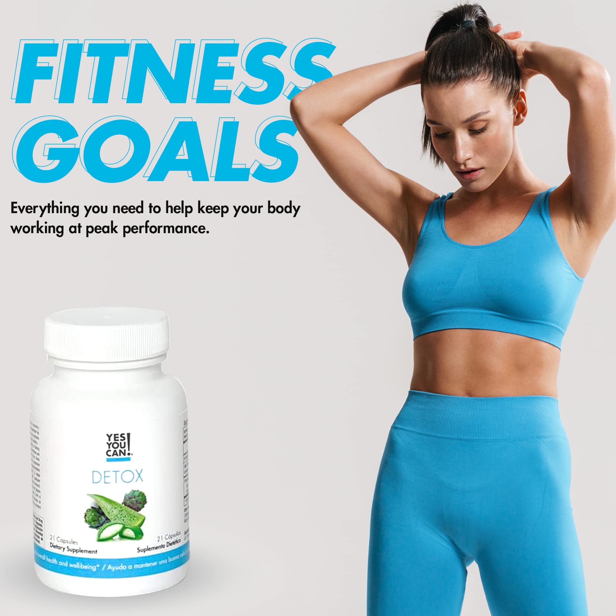 Yes You Can! Natural Detox Cleanse - Daily Cleanse Supplement for Men & Women Yes You Can!US supplements