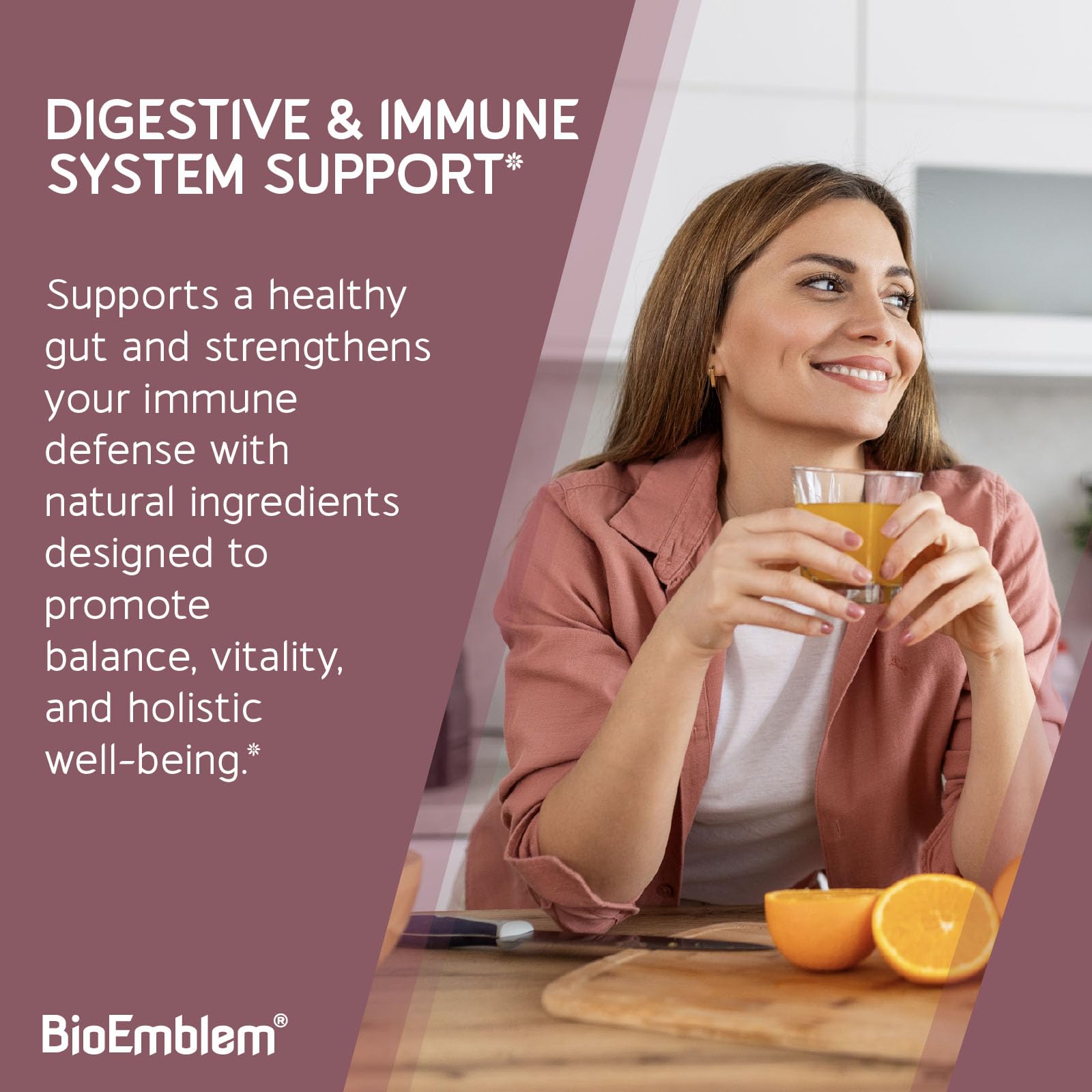 BioEmblem Probiotics for Women & Men – 55 Billion CFU | 11 Strains with Prebiotics & Postbiotics | Jerusalem Artichoke & Inulin | Digestive & Immune Support, Nutrient Absorption | Non-GMO,45 Capsules BioEmblemAu supplements