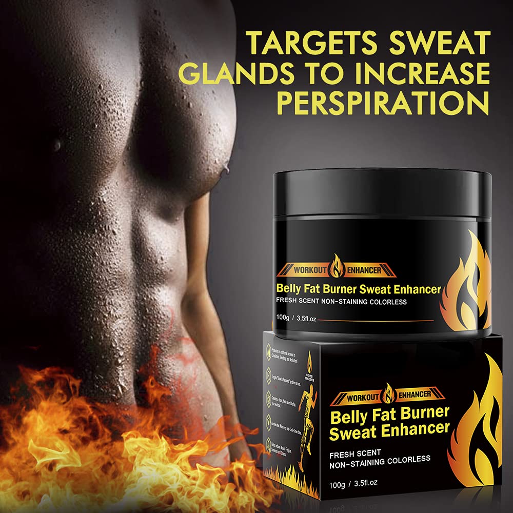Hot Cream 2Pack, Fat Burning Cream for Belly, Natural Sweat Workout Enhancer Gel QIUBITEUS supplements