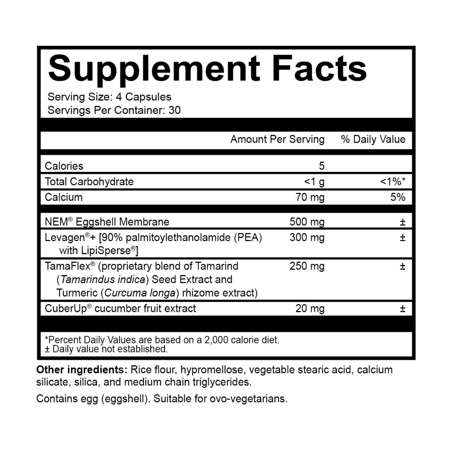 NatureCity True-Joint FLX Joint Supplement Formula (120 Capsules) | TamaFlex, NEM Eggshell Membrane, Levagen+ PEA & CuberUp | Supports Joint Comfort, Flexibility, Mobility, Function & Cartilage Health NatureCityAu supplements