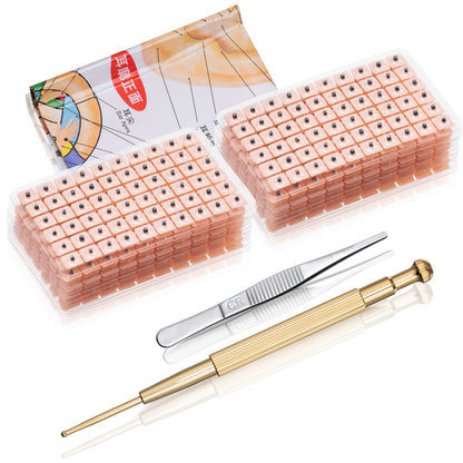 1200 Piece Acupressure Ear Beads Ear Counts Acupuncture Acupressure Tools Disposable HonosonUS supplements