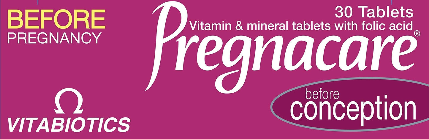 Pregnacare Conception Tablets, Pack of 30, 30 Count PregnacareUS supplements